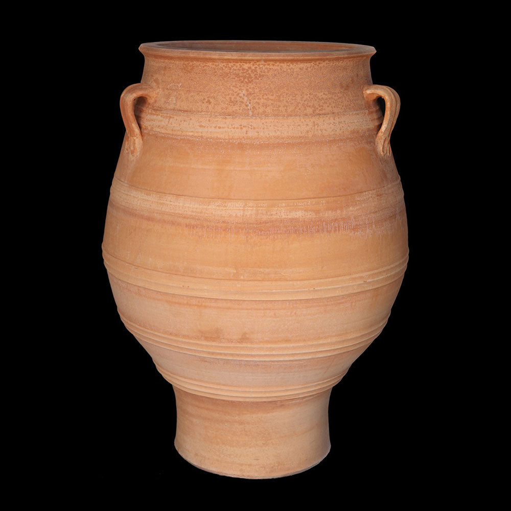 The Foalyard - Pithari Cretan Terracotta Large Frost-Proof Planters from H70 x D45cm premium Greek quality - 50 years guarantee - The Terracotta Pot Company - Cretan Ceramics by Andonis Araviakis
