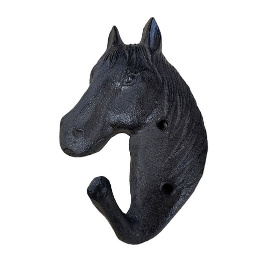 The Foalyard - Portland Living Horse Cast Iron Wall Hook quality - 14cm