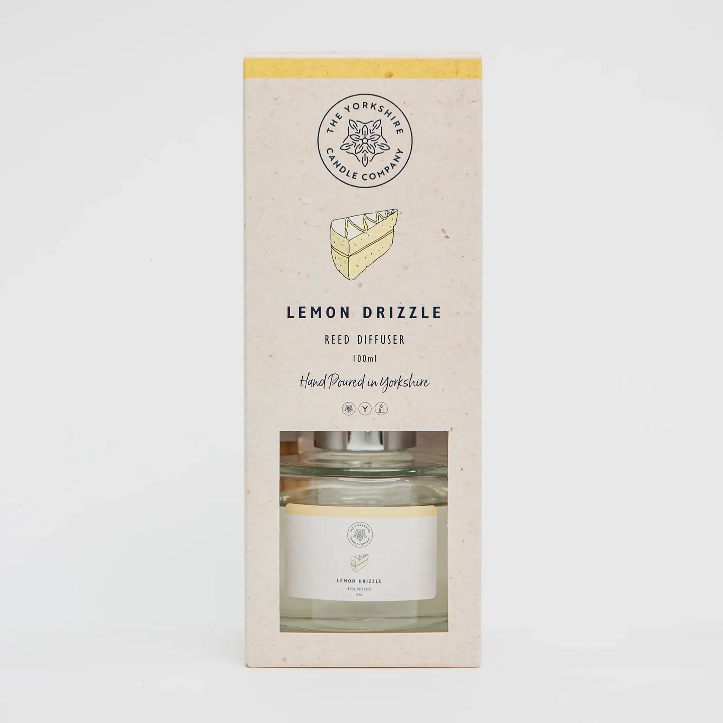 The Foalyard Lemon Drizzle Reed Diffuser