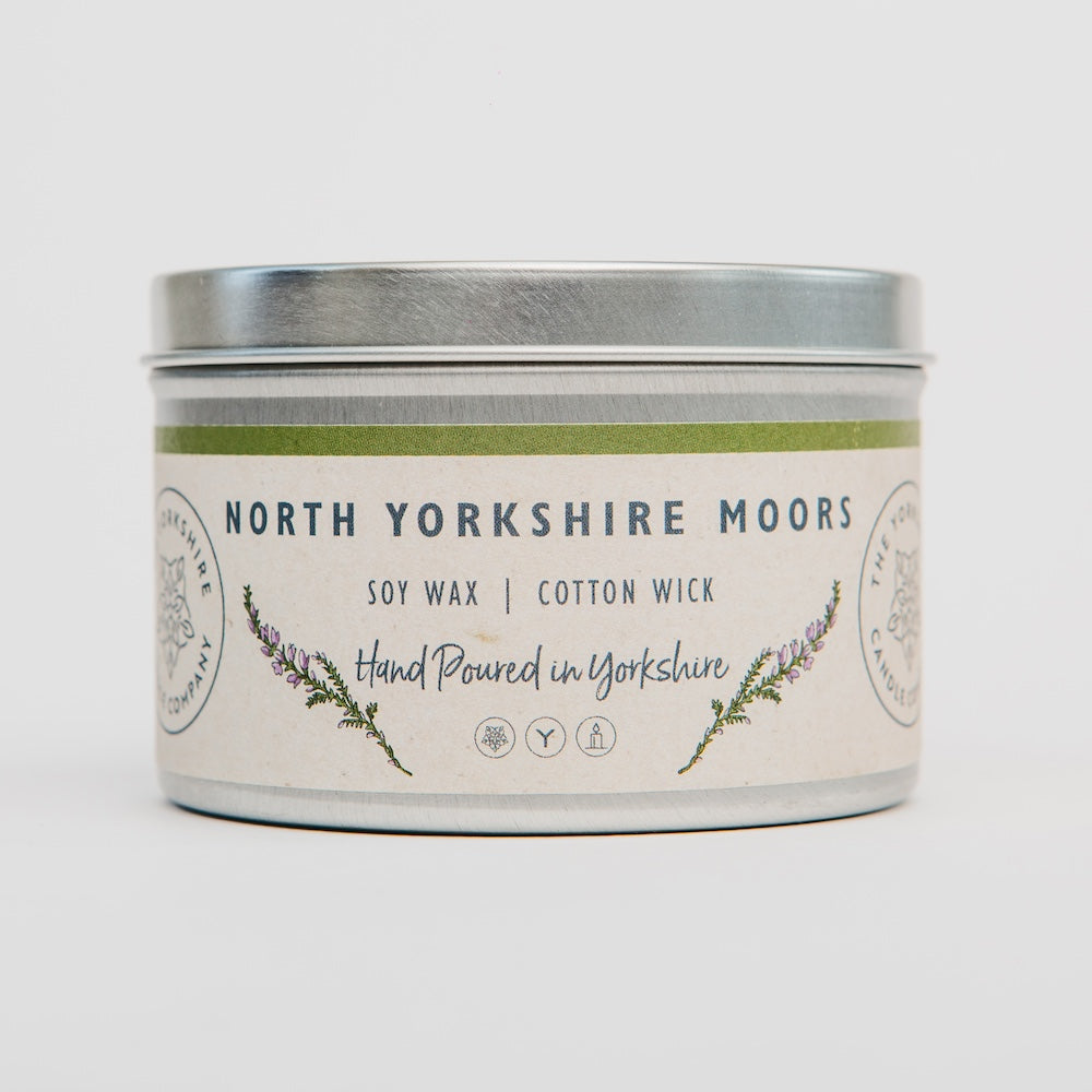 The Foalyard North Yorkshire Moors Scented Large Tin Candle