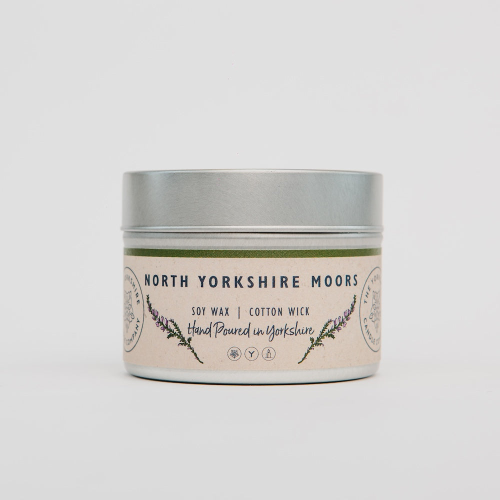 The Foalyard North Yorkshire Moors Scented Small Tin Candle