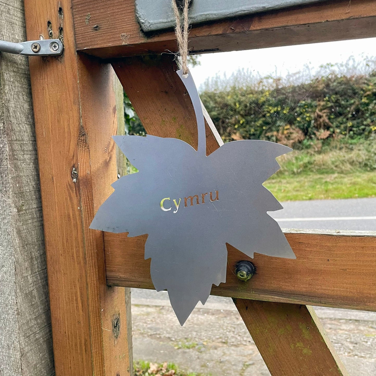 The Foalyard PoppyForge Falling Leaves Welsh Cymru Wales