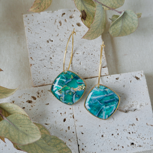 Celestia Thin Hoop Square