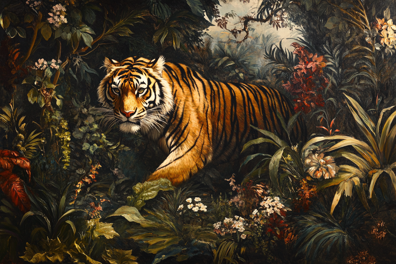 Tiger's Lethal Gaze Blanket