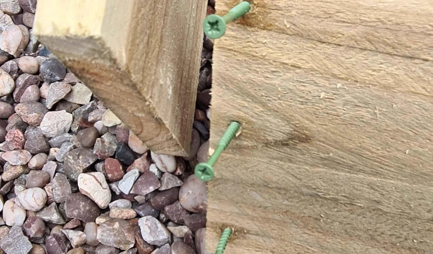 6x1 Timber Wooden Raised planter Beds choose from 3 hights