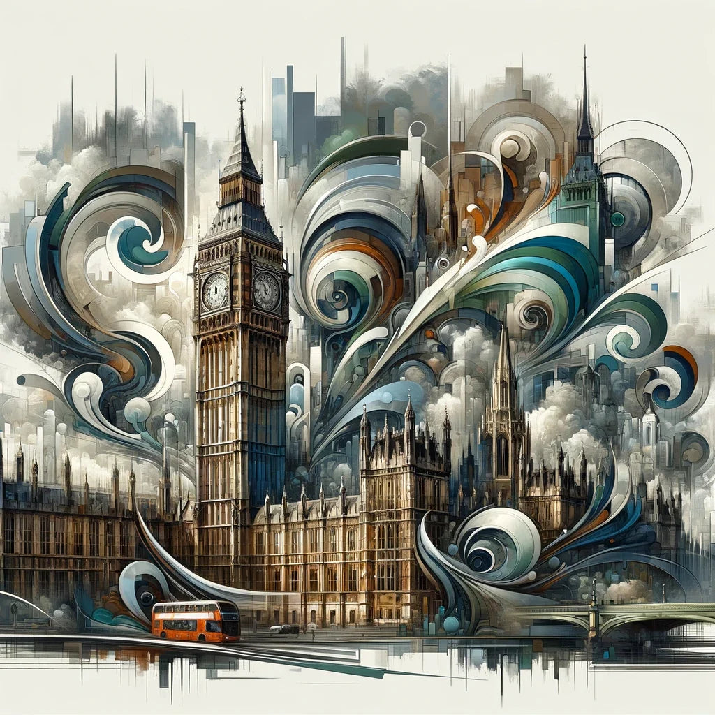 Timeless London Cotton Cushion