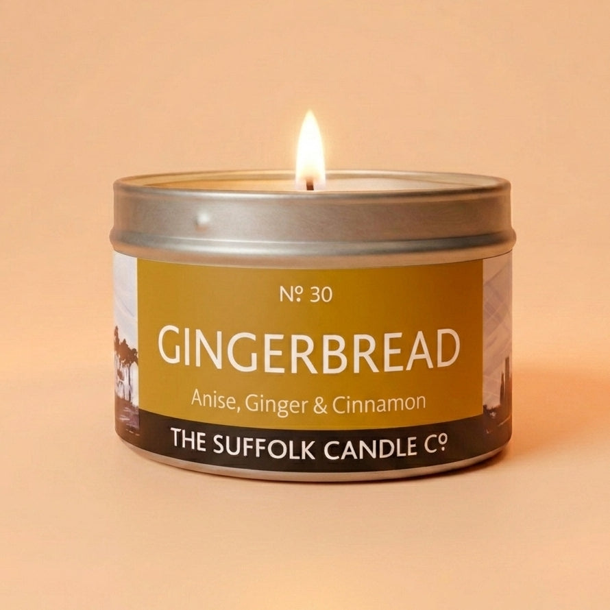 GINGERBREAD - Anise, Ginger and Cinnamon - handmade soy candle - 100g