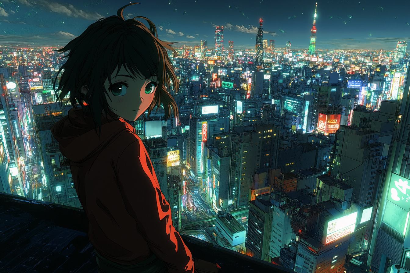 Tokyo Dreamscape Blanket