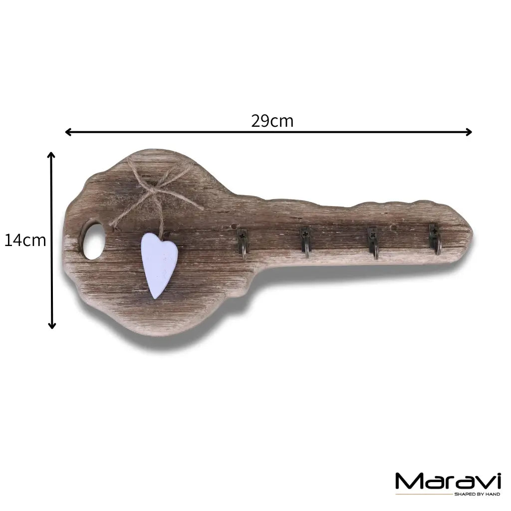 Torani Wooden Key Shape Key Holder