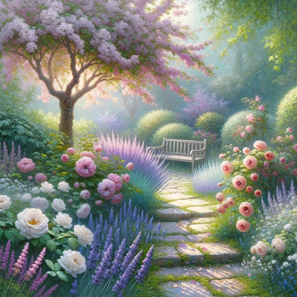 Tranquil Garden Canvas