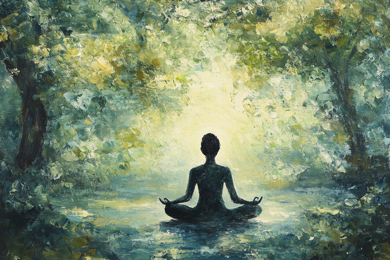 Tranquil Meditation Canvas
