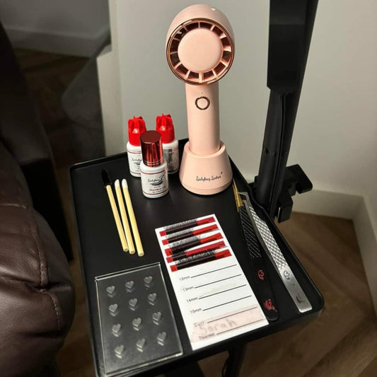 Clamp-On Lash Lamp Tray