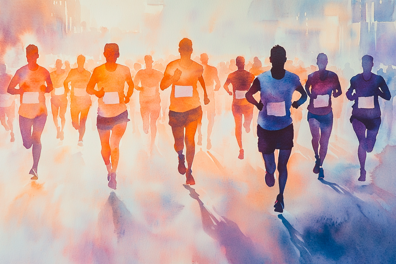 Triumph of the Race Canvas