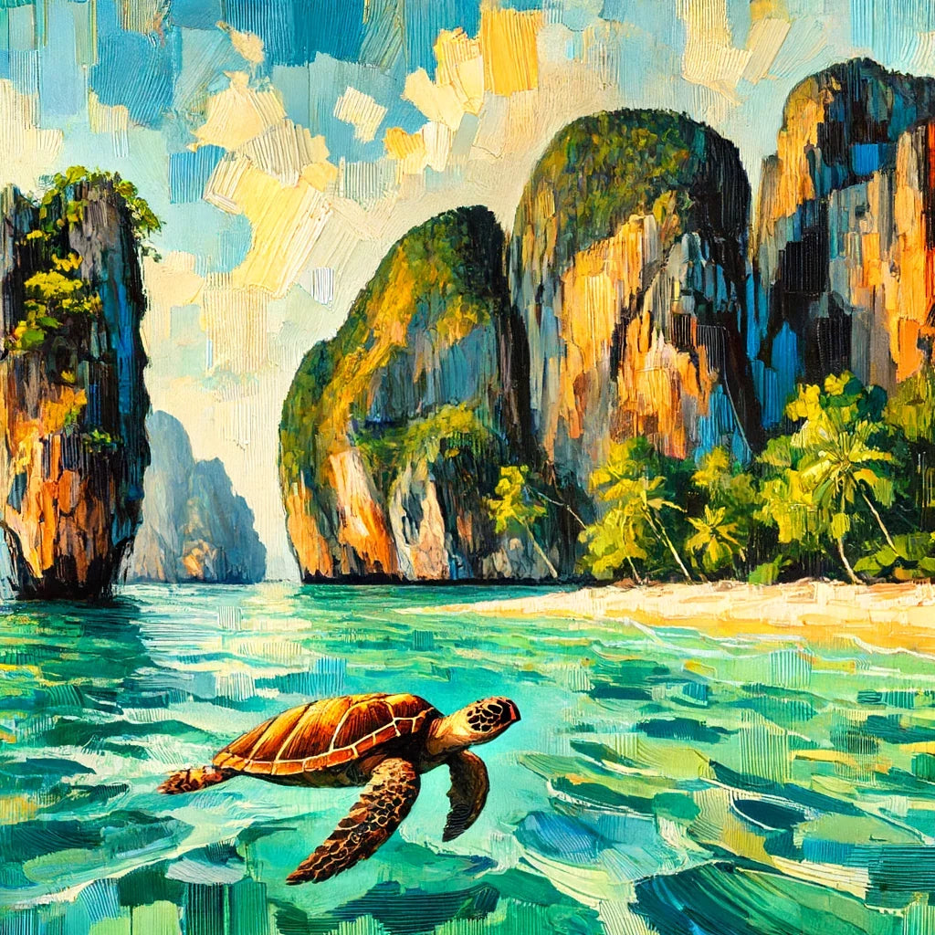 Tropical Serenity Canvas
