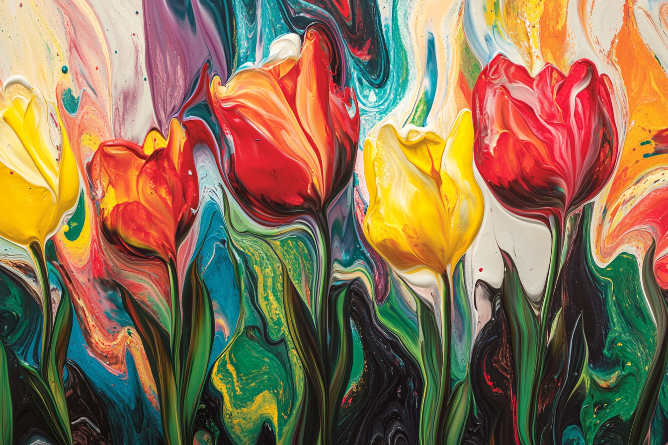 Tulip Reverie Canvas