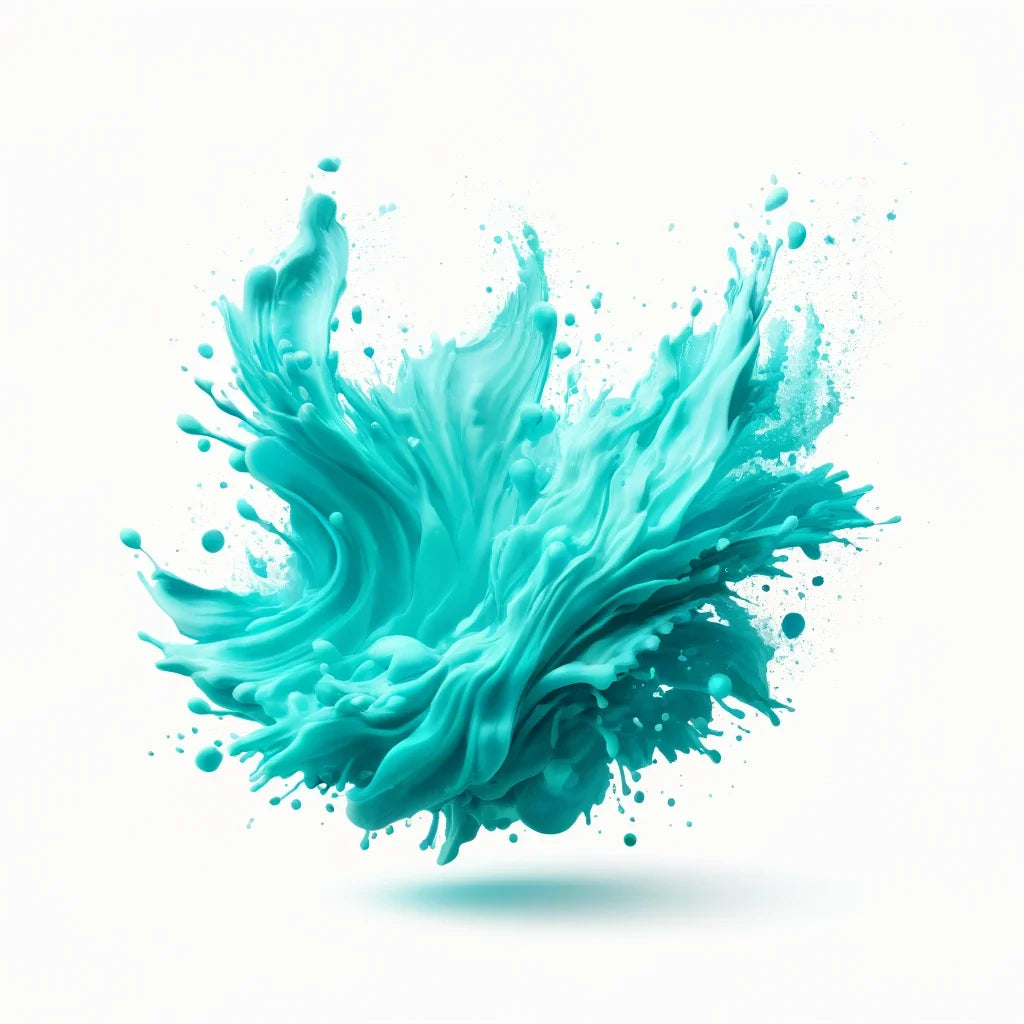 Turquoise Clarity Canvas