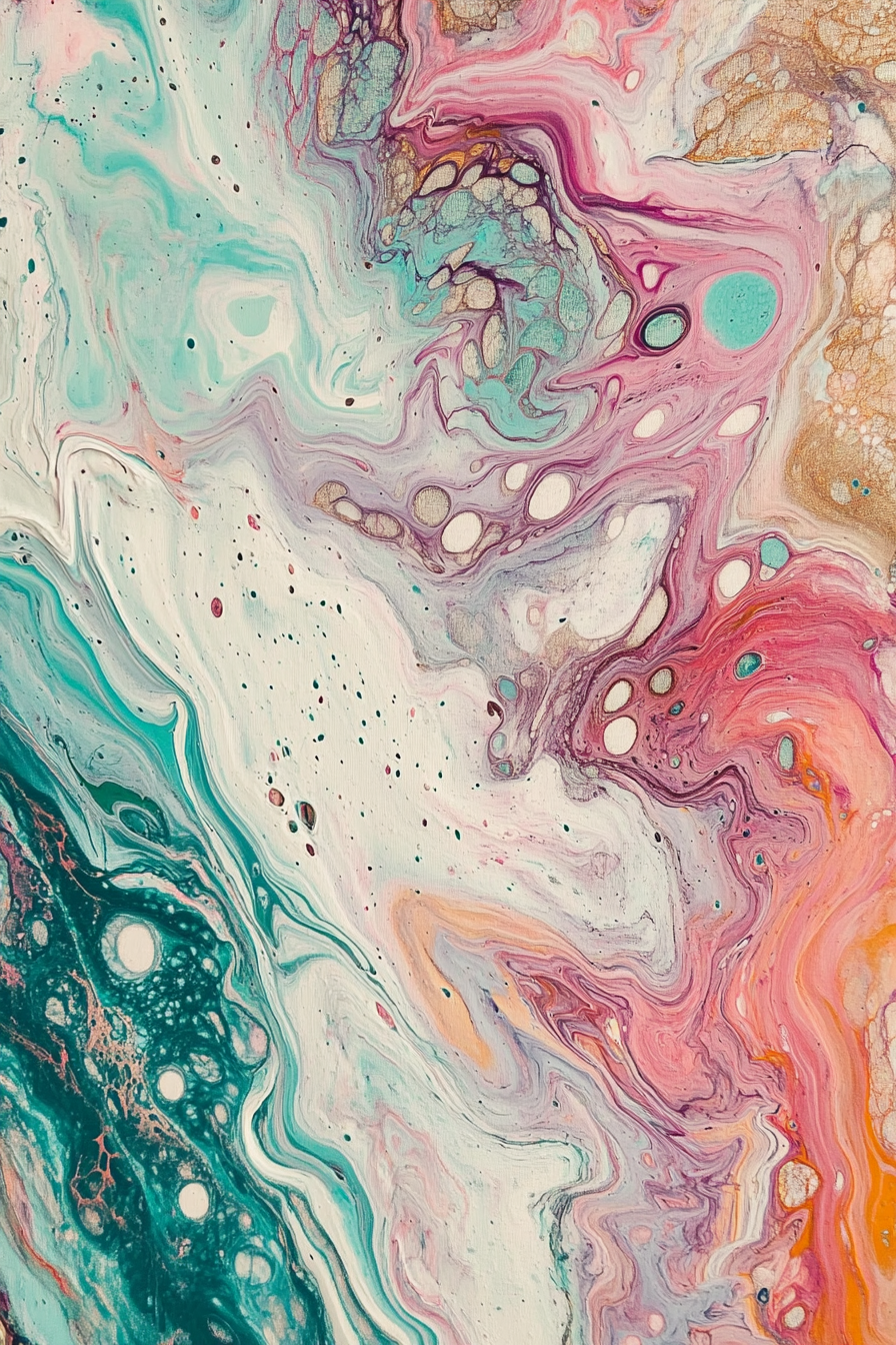 Turquoise Reverie Canvas
