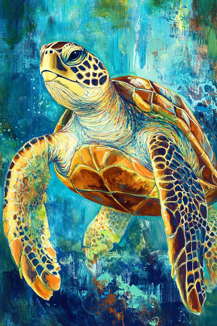 Turtle's Retreat Canvas