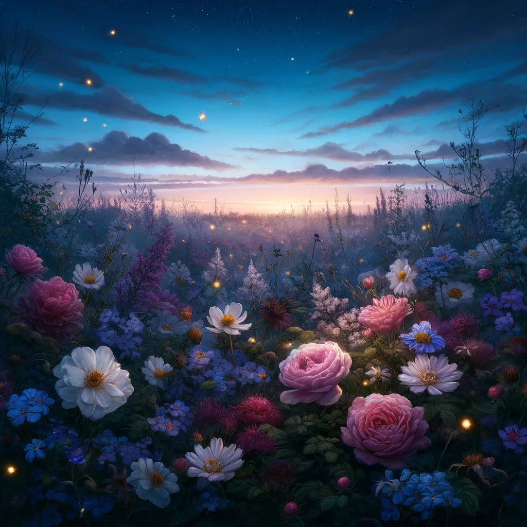 Twilight Meadows Canvas