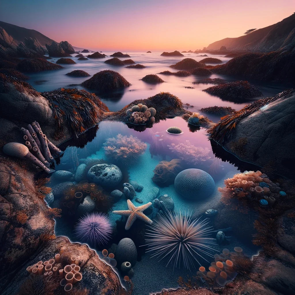 Twilight Shoreline Canvas