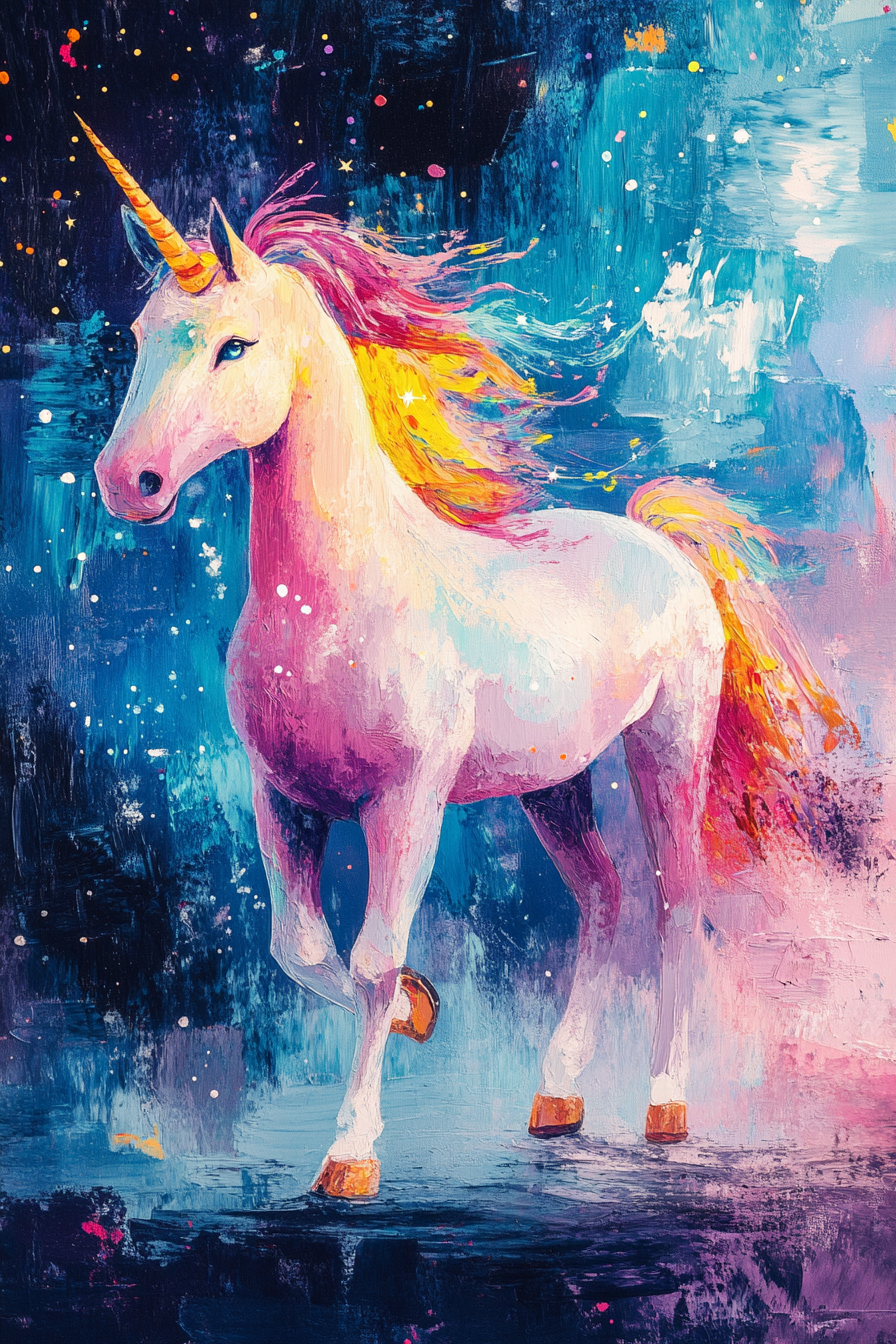 Twilight Unicorn Glow Blanket