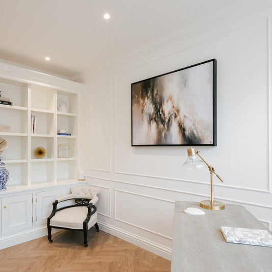 Eternal I Landscape Framed Printed Canvas