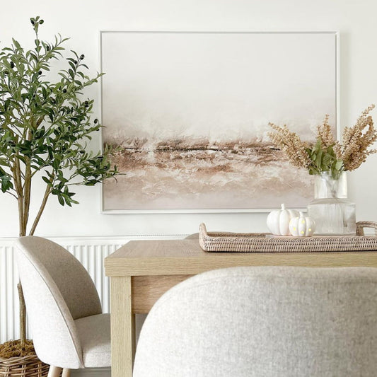 Terres Landscape Framed Printed Canvas