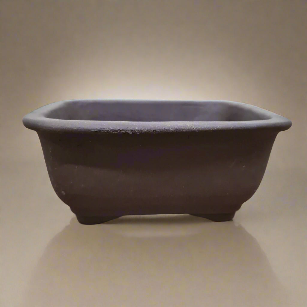 Unglazed Bonsai Pot | Rectangle | 16cm x 12cm x 5cm