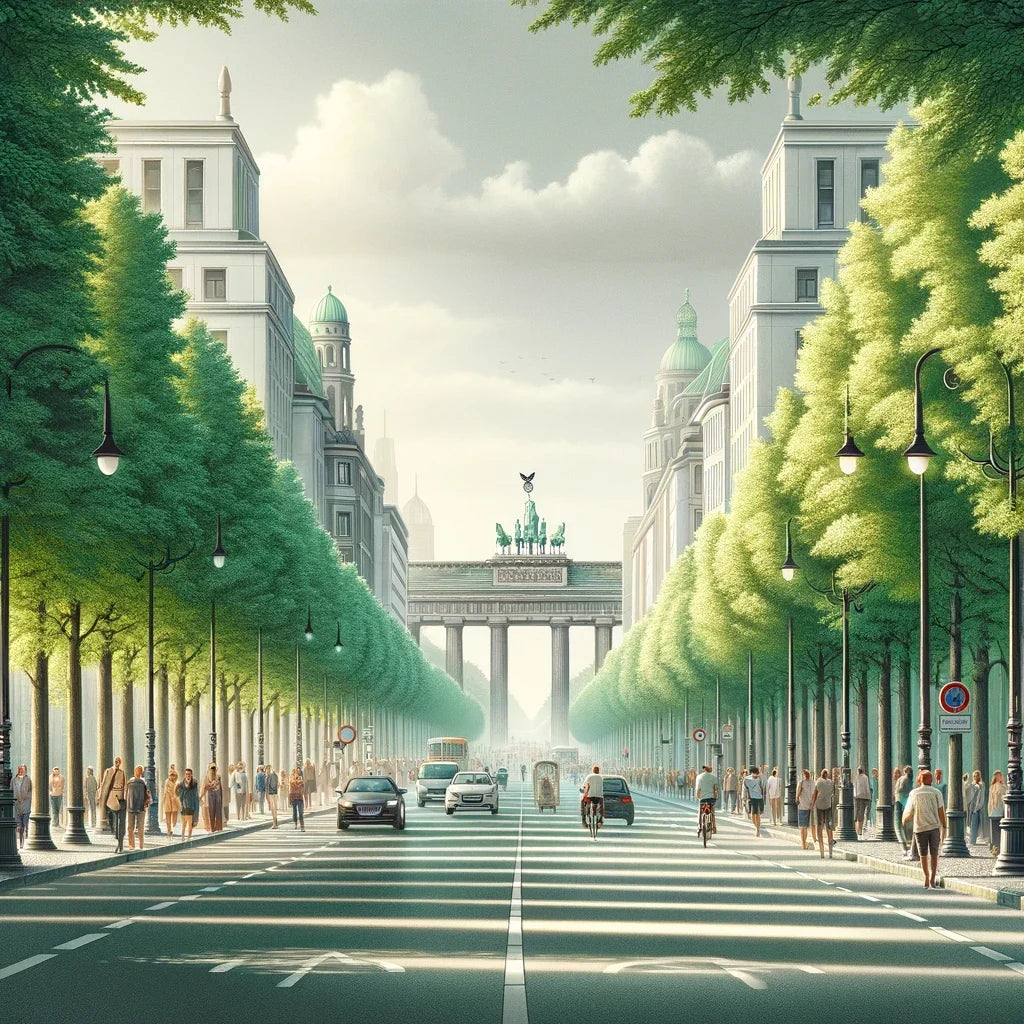Unter den Linden Canvas