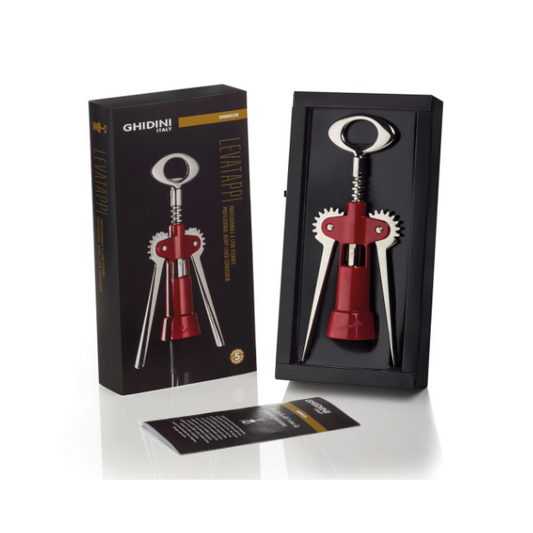 Ghidini “Tavernello” Corkscrew in Gift Box - Black