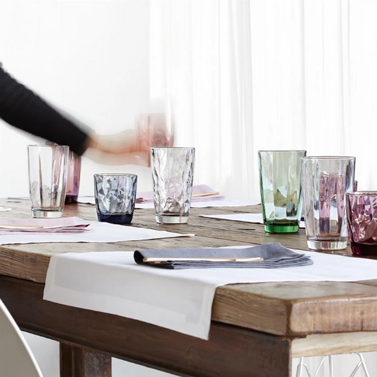 Bormioli Rocco Pulsar Double Old Fashioned Glass Blue - 390ml