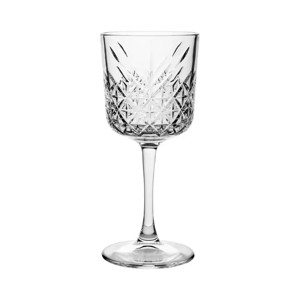 Timeless Vintage Wine Glasses - 330ml - Set of 6