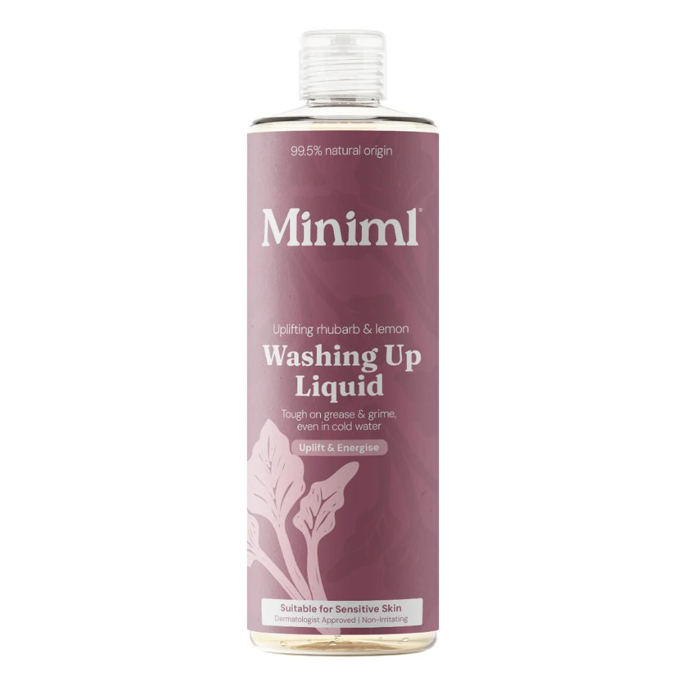 Washing Up Liquid - Uplifting Rhubarb + Lemon | 400ml