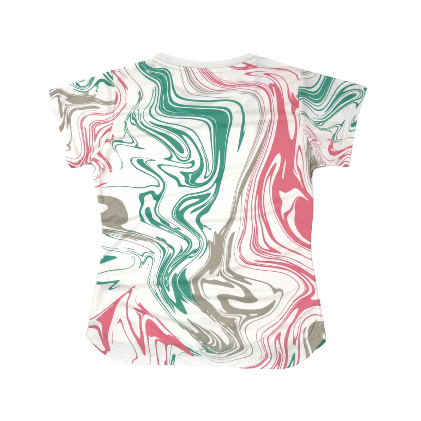 AIXO Chrome Womens T-Shirt - White