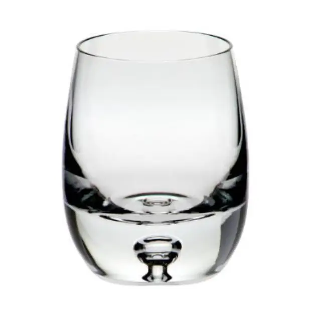 Krosno Bubble Based Barrel Whisky Tumblers - 420ml - Set of 6