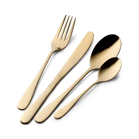 Pintinox Princess Gold Cutlery Set - 24 Piece