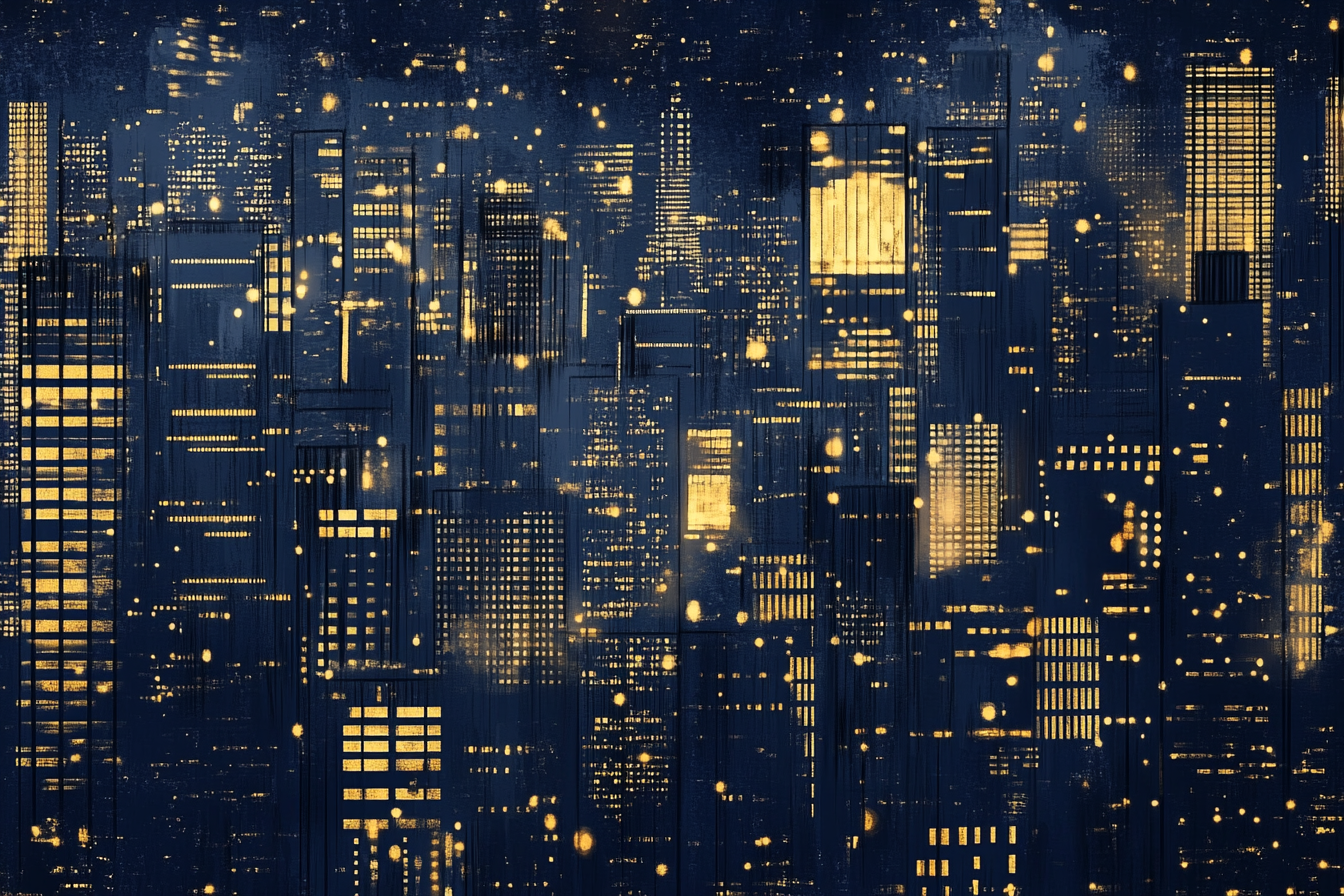 Urban Nocturne Canvas