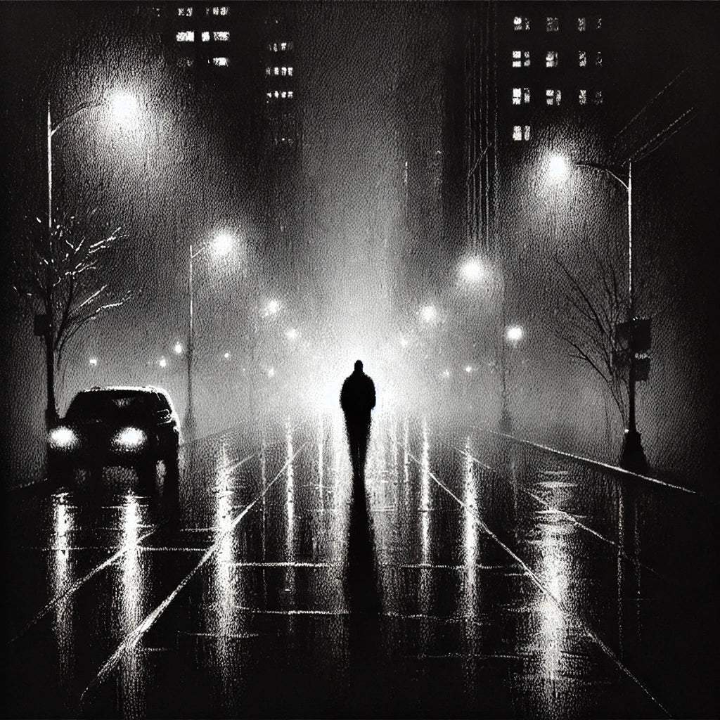 Urban Solitude Canvas