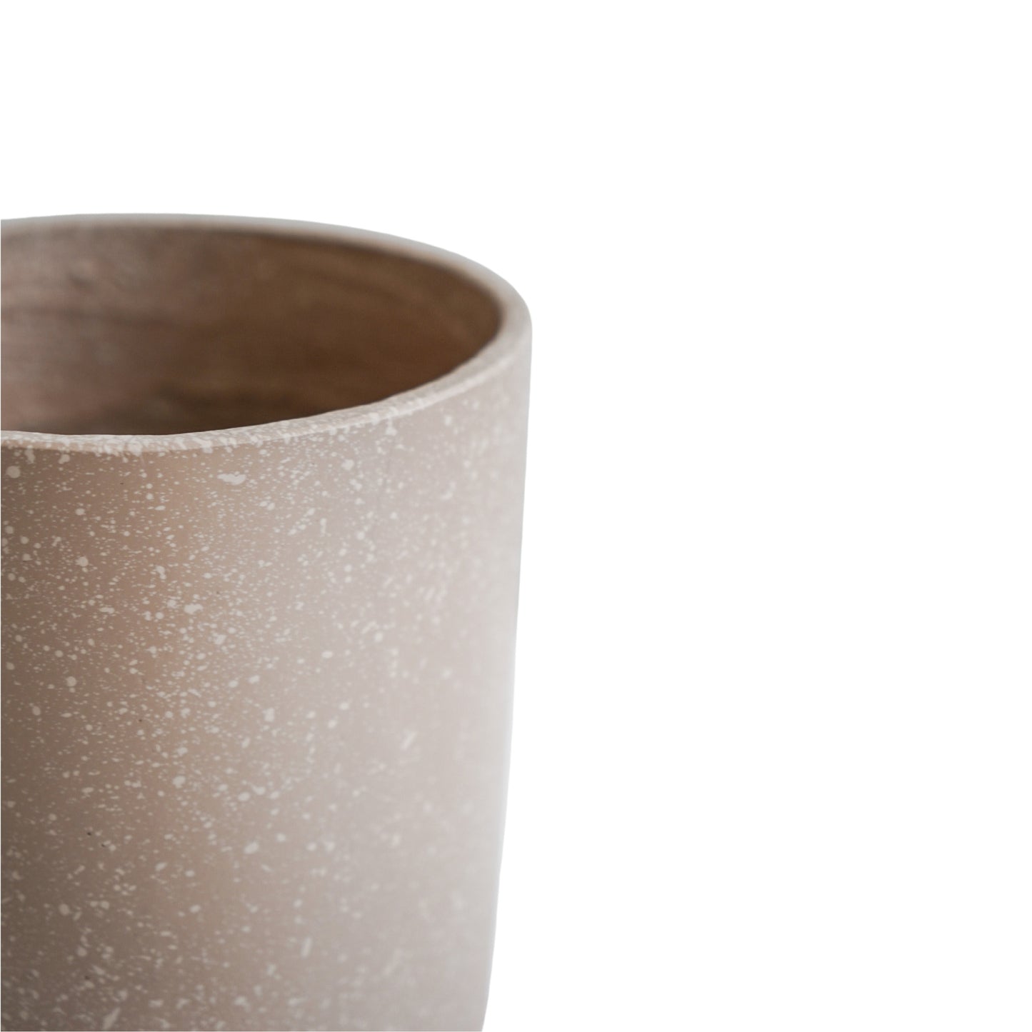 TheFoalyard Ivyline Valetta Caramel Terrazzo Planters - Set of 3