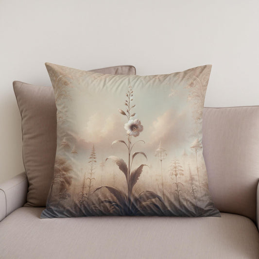 Solitary Grace Cotton Cushion