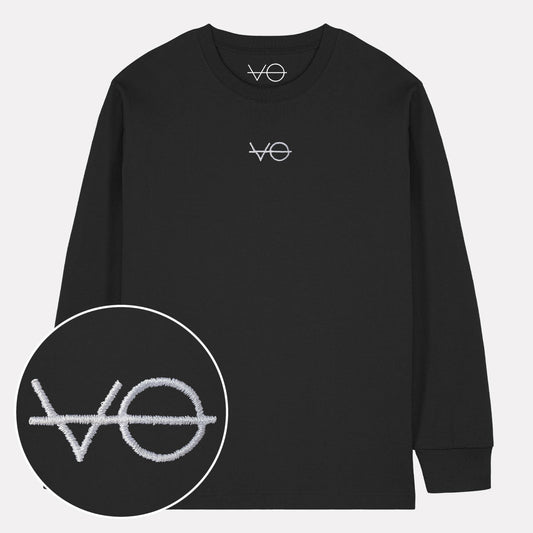 VO Embroidered Long Sleeve T-Shirt (Unisex)