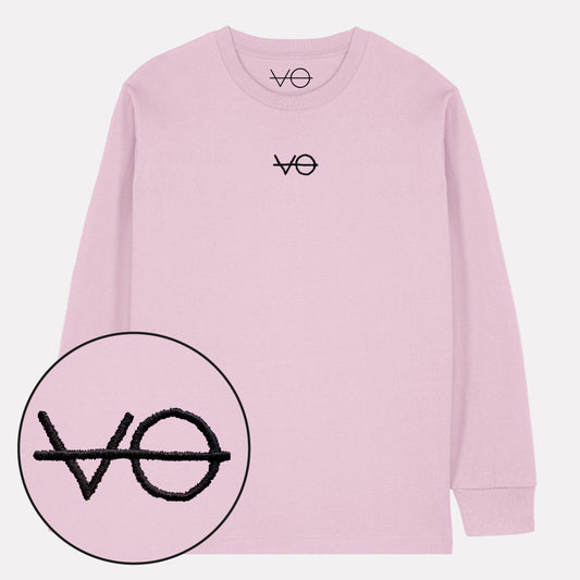VO Embroidered Long Sleeve T-Shirt (Unisex)