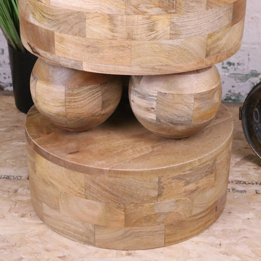 Varuni Mango Wood Side Table