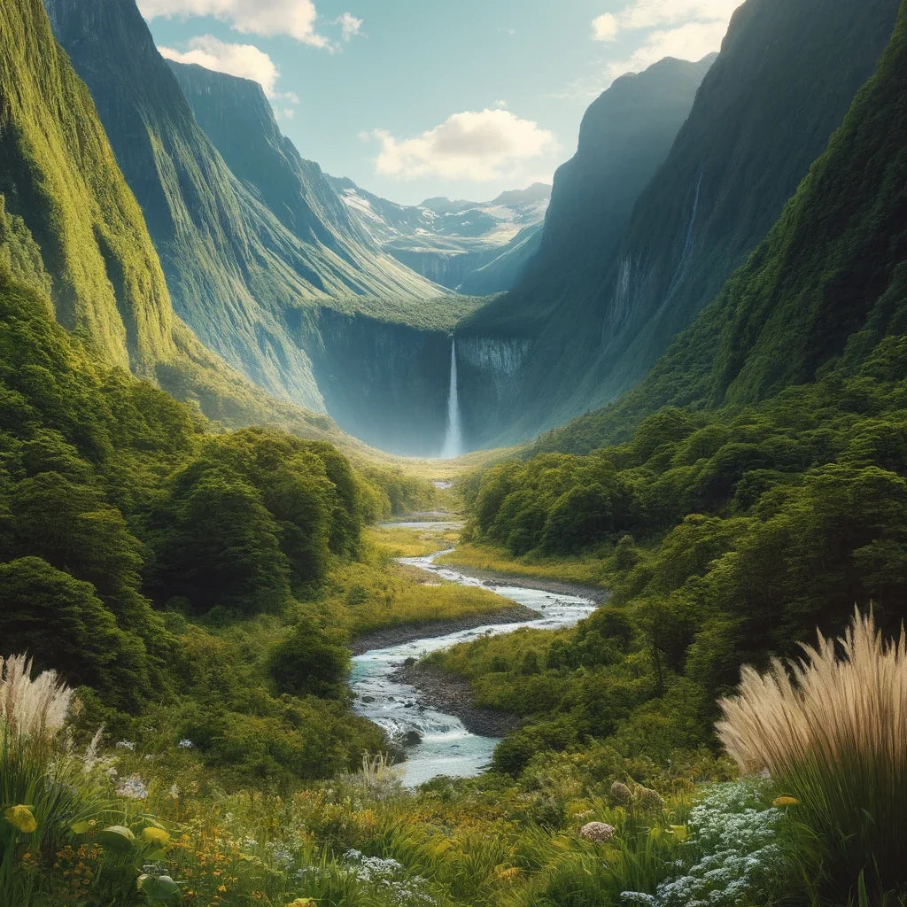 Verdant Valley Canvas