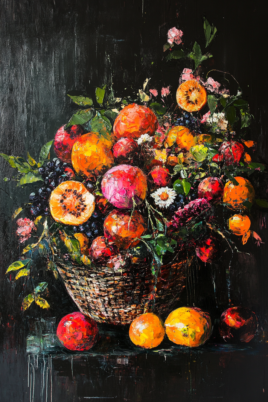 Vibrant Abundance Canvas