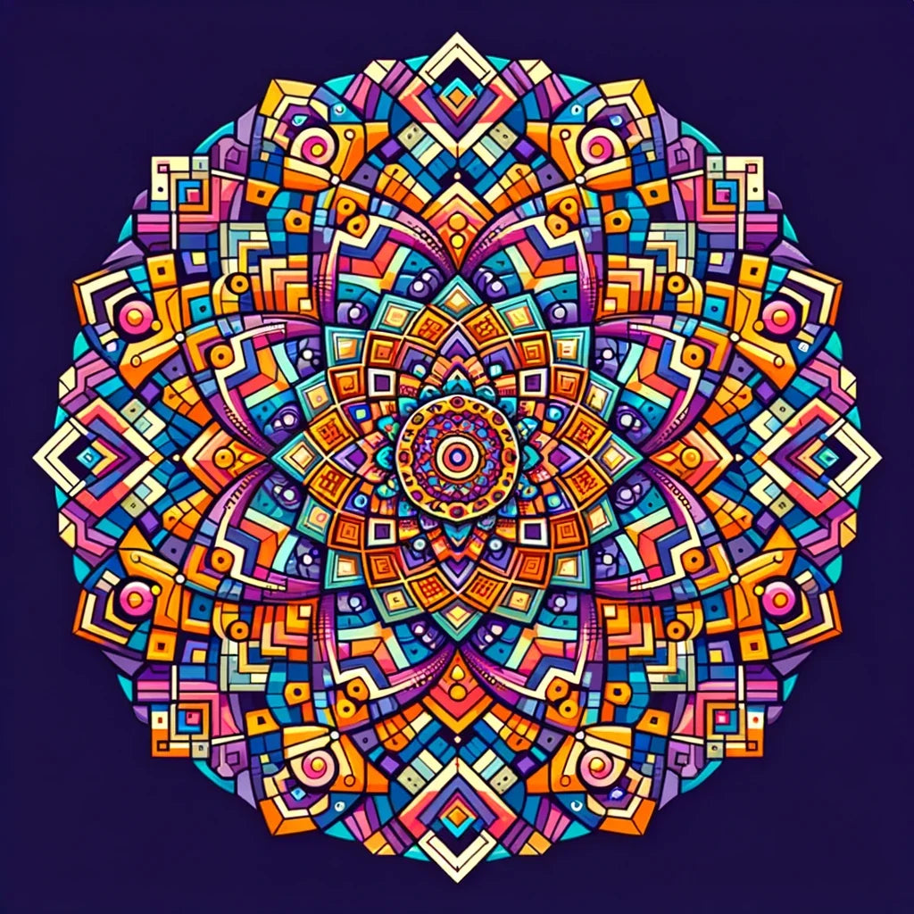 Vibrant Precision Canvas