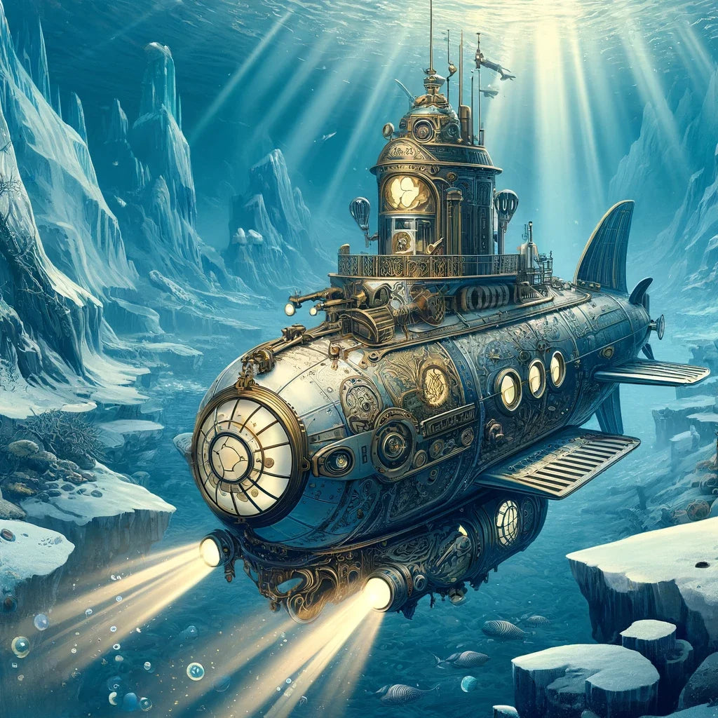 Victorian Depths Canvas