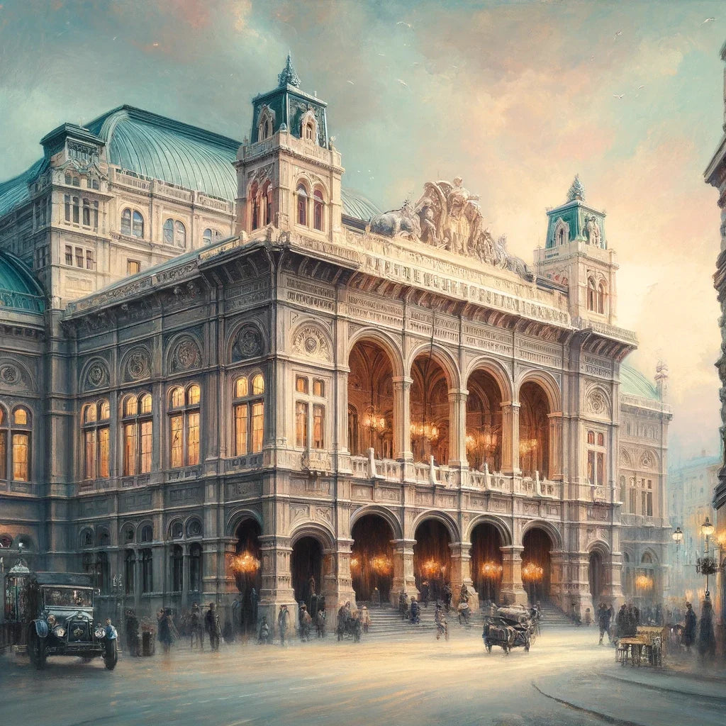 Vienna Opera Elegance Canvas