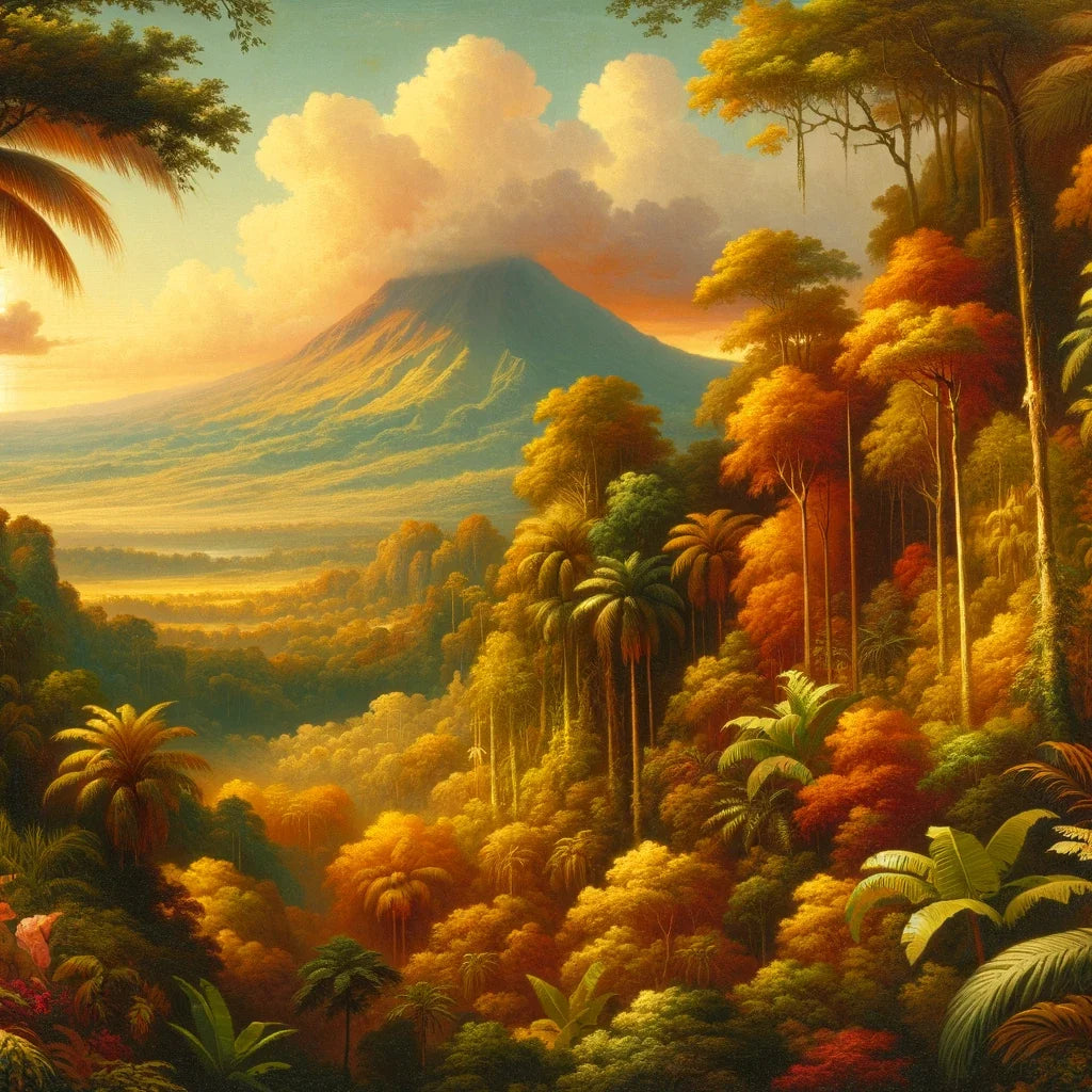 Volcanic Grandeur Canvas