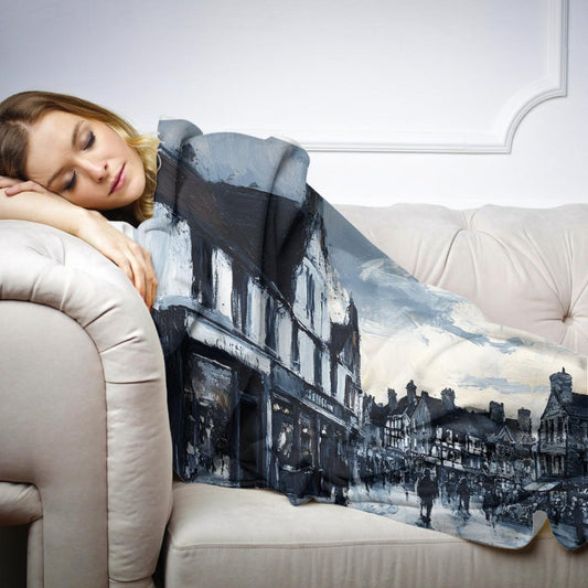 Chester Rows Twilight Blanket